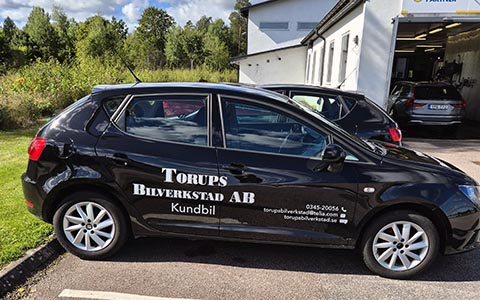 Torups bilverkstad - Lånebil kundbil